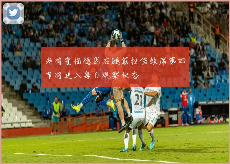 老将霍福德因右腿筋拉伤缺席第四节将进入每日观察状态